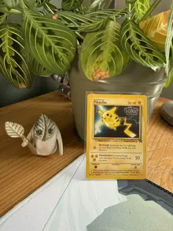 Pokemon Pikachu TCG The First Movie Promo Card 1999 LP ✨ - Image 1