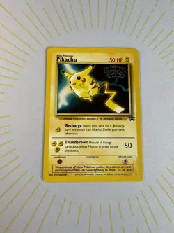 Pokemon Pikachu TCG The First Movie Promo Card 1999 LP ✨ - Image 2