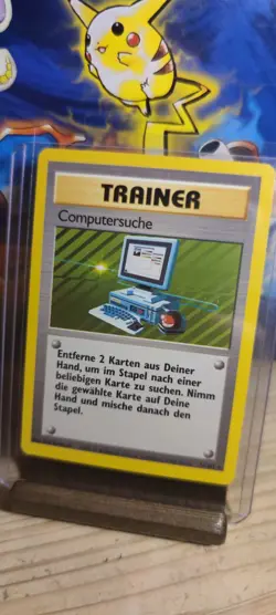 (EX) Computersuche 71/102 | Basis Set Rare Pokemon TCG Karte Deutsch 🇩🇪 - Image 1