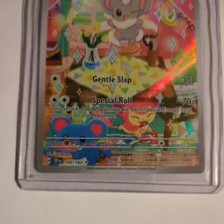 Cinccino 183/162 SV05: Temporal Forces Holofoil Illustration Rare Pokemon TCG - Image 3