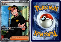 Pokemon Card - Ruffian 181/159 Journey Together Ultra Rare Near Mint - Image 3