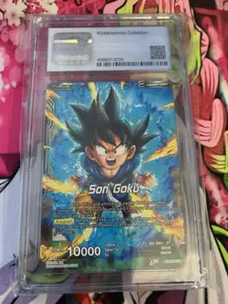 Full Size Power Son Goku P-072 Promo Leader Foil Dragon Ball Super Card Game NM - Image 2