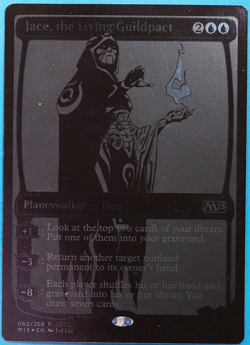 Jace, the Living Guildpact (SDCC 2014 Promo Promo) FOIL NM MAGIC CARD (507861) - Image 1