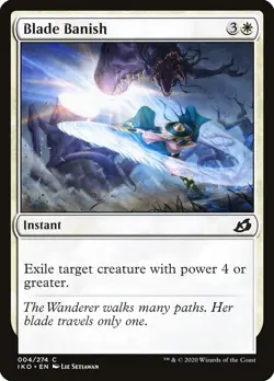 Blade Banish Foil (004) Ikoria: Lair of Behemoths IKO MTG Magic - Image 1