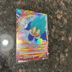 SSB Vegeta for the Universe's Survival PRERELEASE Foil Dragon Ball Super Card NM - Image 3