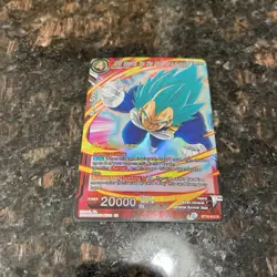 SSB Vegeta for the Universe's Survival PRERELEASE Foil Dragon Ball Super Card NM - Image 4