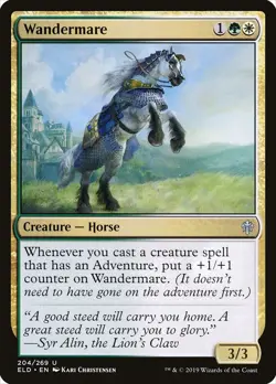 Wandermare Foil (204) Throne of Eldraine ELD MTG Magic - Image 1