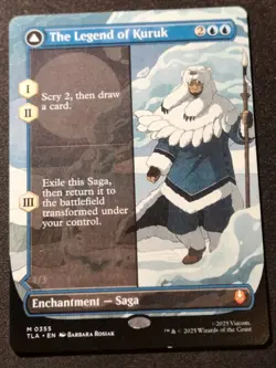 The Legend Of Kuruk / Avatar Kuruk - Borderless - TLA - MTG - EN - NM - 0355 - Image 1