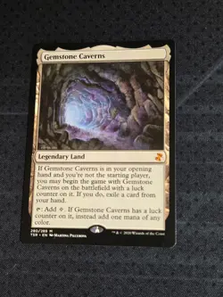 Magic the Gathering MTG - Gemstone Caverns - Time Spiral Remastered - NM - Image 1