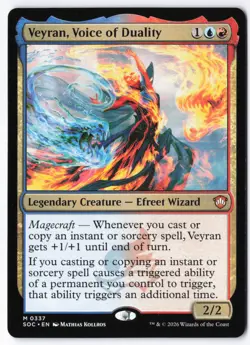 Veyran, Voice of Duality 337 Commander: Secrets of Strixhaven - Image 1
