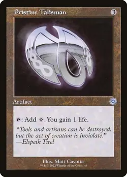 [MTG] Pristine Talisman (Foil) (Retro Frame) (043) (BRR) NM - Image 1