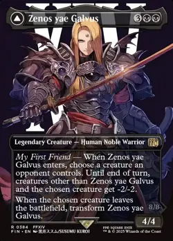 Zenos yae Galvus // Shinryu, Transcendent Rival * Borderless * FIN Final Fantasy - Image 1