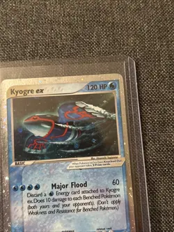 Pokemon TCG Nintendo Black Star Promos - Kyogre ex (001) Holo LP - Image 3