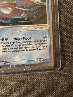 Pokemon TCG Nintendo Black Star Promos - Kyogre ex (001) Holo LP - Image 4