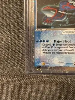 Pokemon TCG Nintendo Black Star Promos - Kyogre ex (001) Holo LP - Image 5