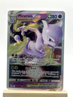 Mewtwo VSTAR 031/078 Holo VSTAR Rare Pokemon GO Pokemon Near Mint - Image 1
