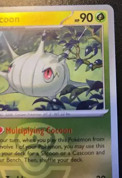 Silcoon 012/217 Love Ball Holo Common Ascended Heroes Pokemon TCG - Image 3