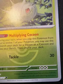 Silcoon 012/217 Love Ball Holo Common Ascended Heroes Pokemon TCG - Image 5
