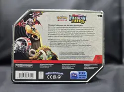 Pokemon Scarlet & Violet Paldean Fates Charizard EX Tin New Sealed - Image 2