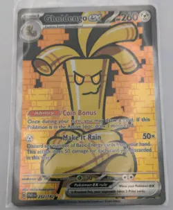 Gholdengo ex 252/182 Paradox Rift Special Illustration Rare POKEMON - QTY UK ⭐⭐⭐ - Image 1