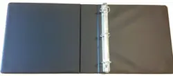 Ultra Pro BLACK Collectors Album 3 Ring Binder Folder Pokemon MTG AFL Yugioh - Image 2
