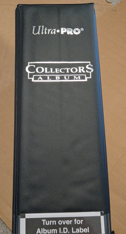Ultra Pro BLACK Collectors Album 3 Ring Binder Folder Pokemon MTG AFL Yugioh - Image 5