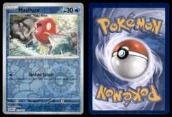 Magikarp 129/165 Common 151 Pokemon TCG Reverse Holo NM - Image 3