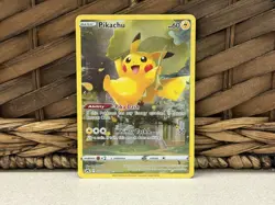 Pokemon TCG Pikachu GG30/GG70 Crown Zenith: Galarian Gallery Full Art Holo Rare - Image 1