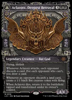 MTG Aclazotz Deepest Betrayal Showcase NM Lost Caverns of Ixalan LCI - Image 1
