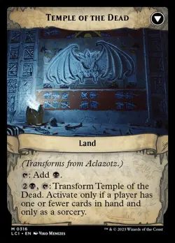MTG Aclazotz Deepest Betrayal Showcase NM Lost Caverns of Ixalan LCI - Image 2