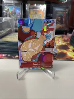 Franky Gift Collection 2023 OP01-021 Alt Art Holo Foil Rare One Piece Card - Image 1