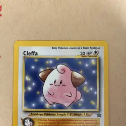 Cleffa Black Star Promo Pokemon League Card 31 - Near Mint (fast dispatch) - Image 3