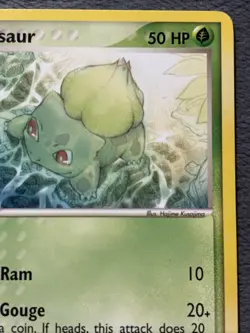 Bulbasaur 55/112 Pokemon Card Fire Red & Leaf Green 2004 - Image 3