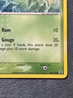 Bulbasaur 55/112 Pokemon Card Fire Red & Leaf Green 2004 - Image 5