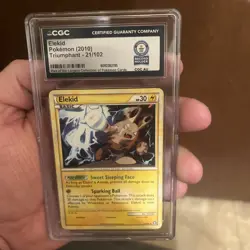 Pokemon Card Elekid (2010) Triumphant 21/102 CGC Guinness World Record 1 of 1 - Image 1