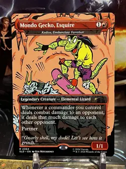 MTG | Mondo Gecko, Esquire - Kediss, Emberclaw [Secret Lair TMNT] NF - Image 1