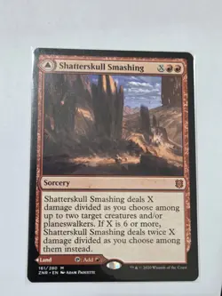 Shatterskull Smashing 161/280 Non Foil Mythic Zendikar Rising MTG Mint - Image 1