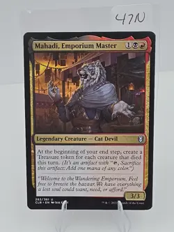 Mahadi, Emporium Master #282 (NM) Baldur's Gate CLB Magic MTG - Image 3