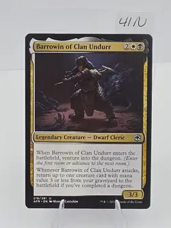 Barrowin of Clan Undurr (218) Adventures in the Forgotten Realms AFR MTG Magic - Image 3