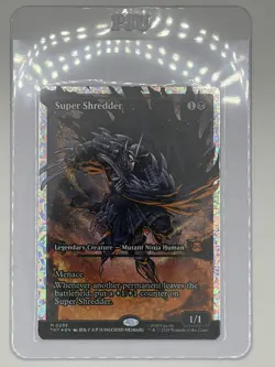 Super Shredder (Showcase) (Fracture Foil) Teenage Mutant Ninja Turtles Foil - Image 1