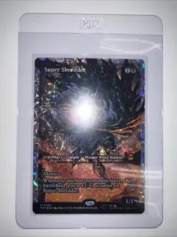 Super Shredder (Showcase) (Fracture Foil) Teenage Mutant Ninja Turtles Foil - Image 2