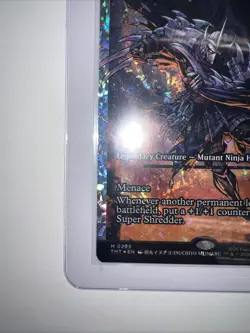 Super Shredder (Showcase) (Fracture Foil) Teenage Mutant Ninja Turtles Foil - Image 5