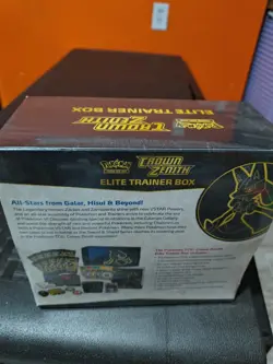 Pokemon ​TCG: Sword & Shield Crown Zenith Elite Trainer Box ETB Sealed - Image 2