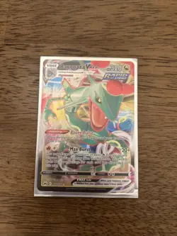 Pokemon TCG Rayquaza VMAX Crown Zenith 101/159 Holo Ultra Rare NM - Image 1