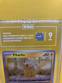 Pokemon Pikachu # 214 Illustration Contest SV Scarlet & Violet TAG 9 🔥🔥 - Image 2
