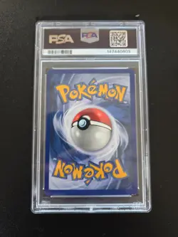 Pokemon 1999 Gyarados Original Base Set Holo PSA 7 - Image 2