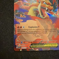 Mega Charizard Y EX 022/217 - NM - Ascended Heroes Holo Rare Pokemon TCG #LA1 - Image 5