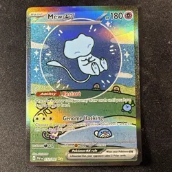 MEW EX 2024 POKEMON PALDEAN FATES SPECIAL ILLUSTRATION RARE 232/091 Q1048 - Image 1
