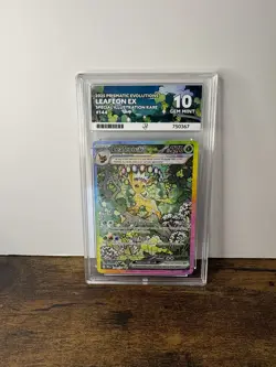 ACE 10 - Leafeon ex - 144/131 - Prismatic Evolutions - Pokemon - SIR - Image 1