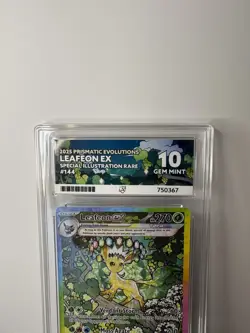 ACE 10 - Leafeon ex - 144/131 - Prismatic Evolutions - Pokemon - SIR - Image 2